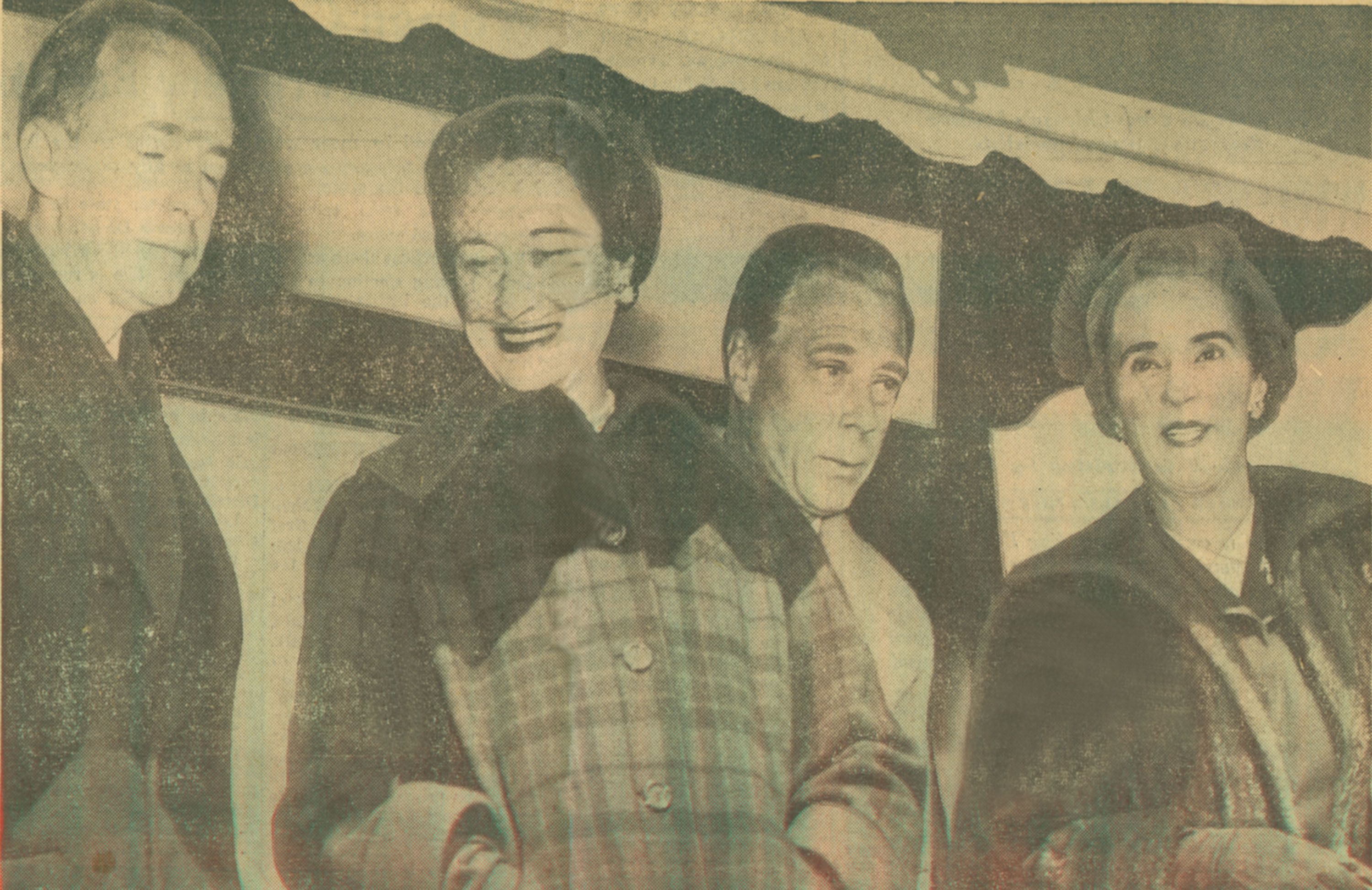 The Duke and Duchess of Windsor in Chicago, 1950.