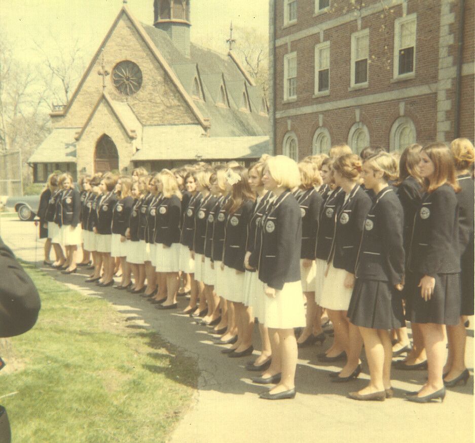Move Up Day, 1967. Courtesy Lake Forest Academy Archives.