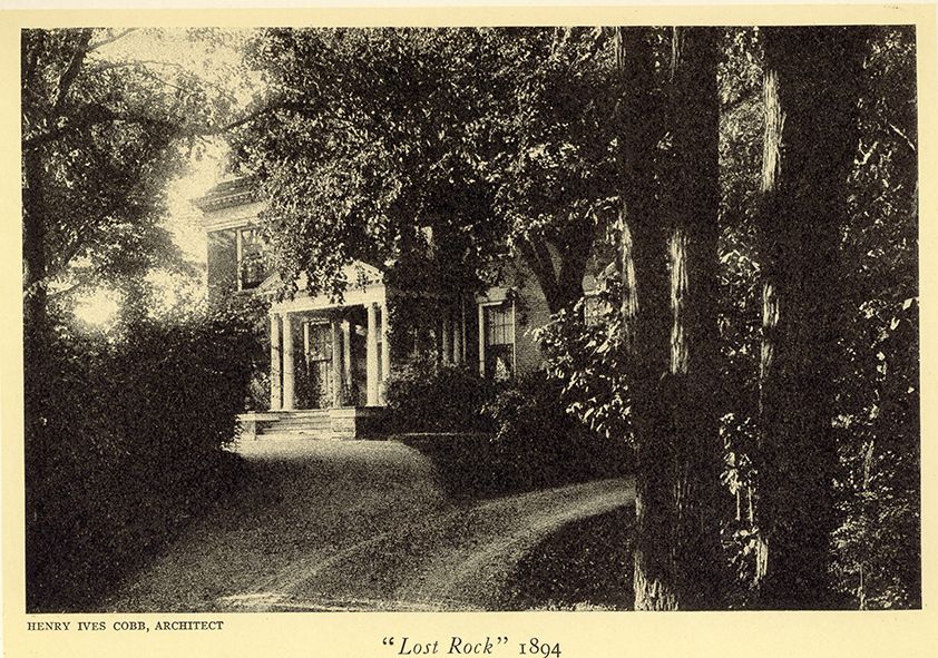 Lost Rock, built 1894, pictured c. 1916.