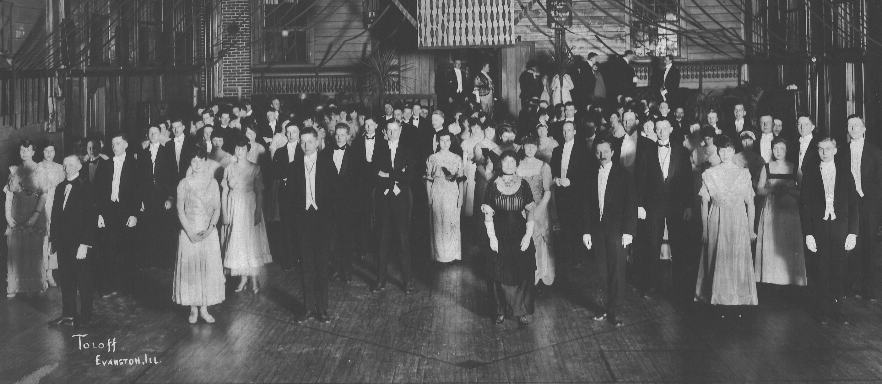 Dance, 1915. Courtesy Lake Forest Academy Archives.