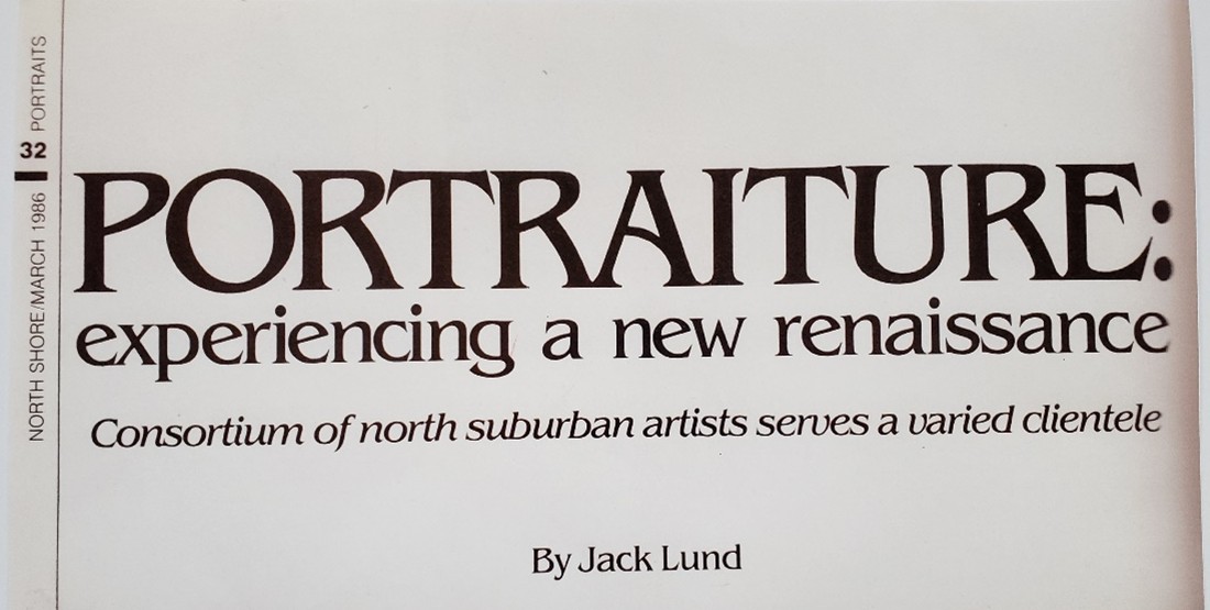 North Shore Magazine “Portraiture: Experiencing a new Renaissance”