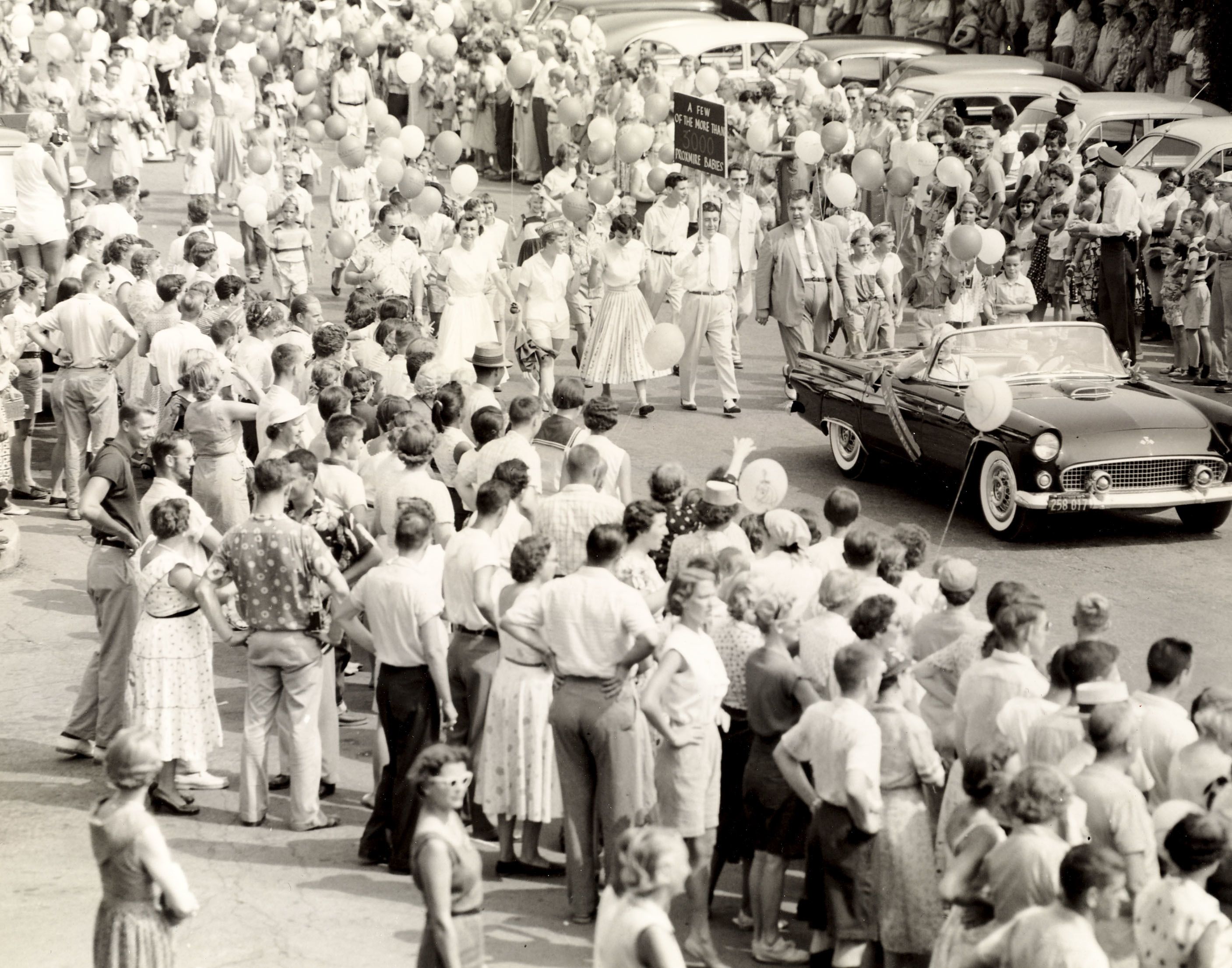 Lake Forest Day 1955 honoring Dr. Proxmire.