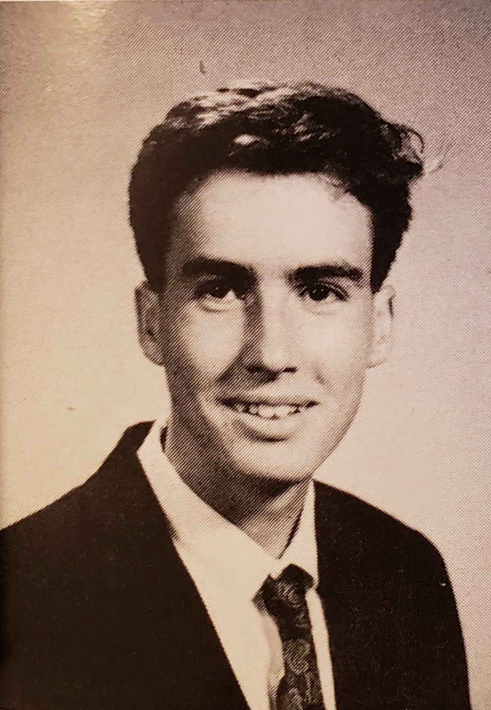 Andrew Bird, Lake Forest High School senior photograph from the 1991 Forest Trails yearbook.