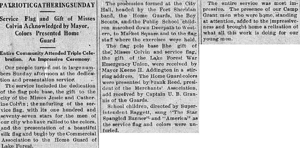 Lake Forester, December 8, 1917.
