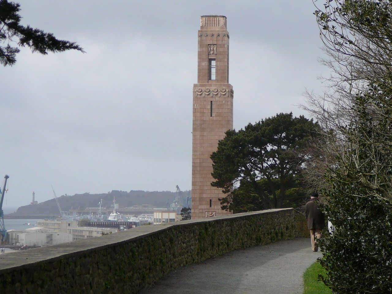 US Naval Monument Tour Rose - Brest, France.