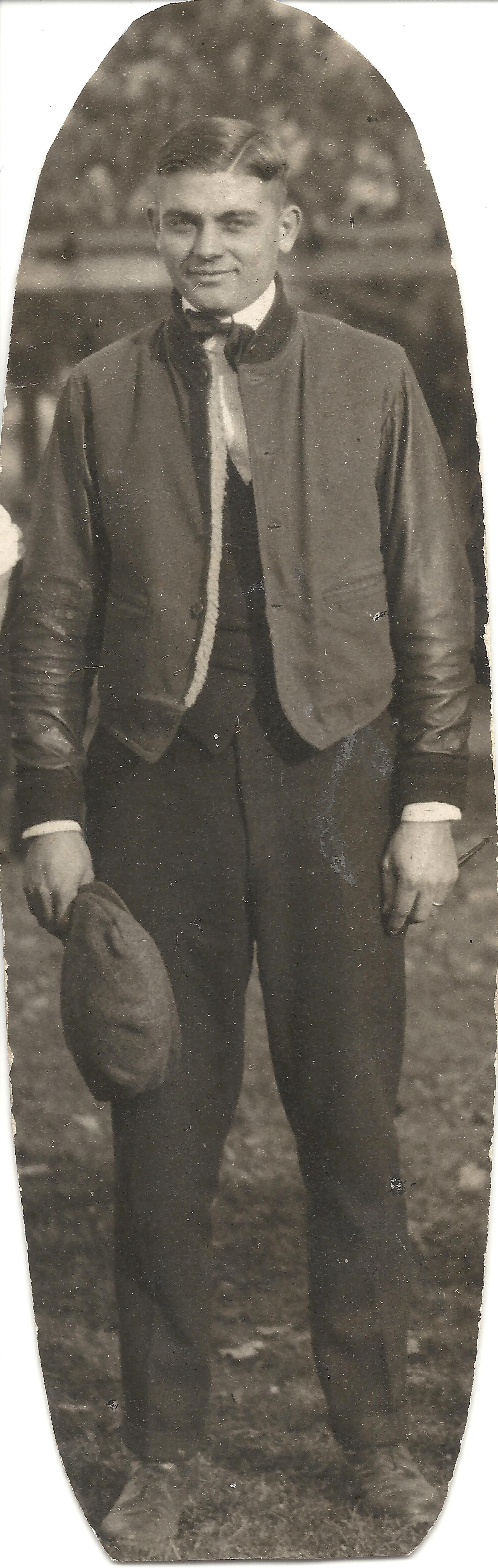 Ferdinand Berghorn Jr., c. 1914.