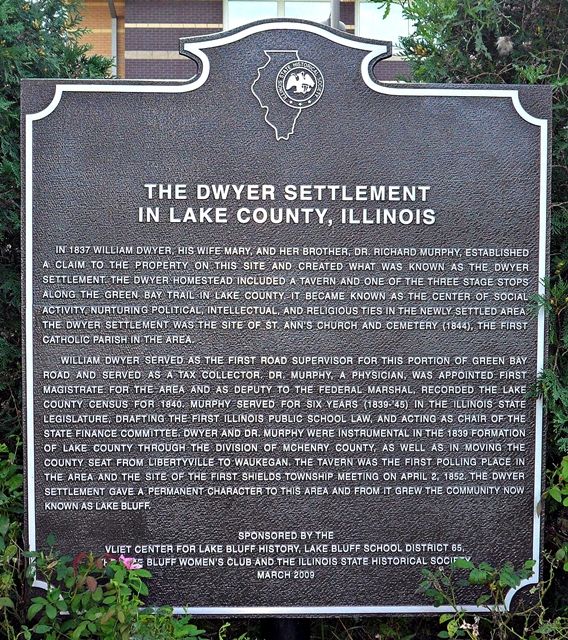 Historical marker now on the site.