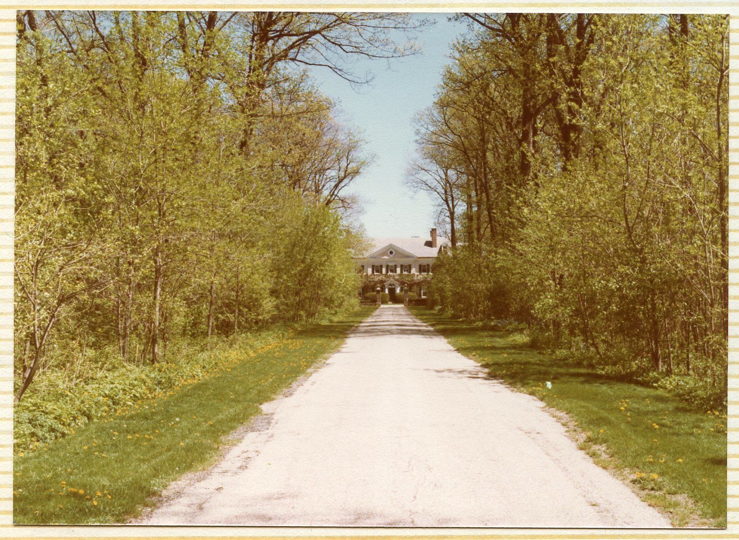 The three-story Georgian-style mansion, set on five acres of Lake Michigan and designed by David Adler, has 11 bathrooms and 19 fireplaces. Pop singer Richard Marx bought the mansion in 1997 for $4.7 million.