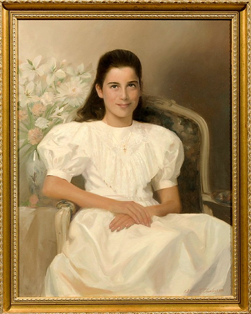 Annie, pastel by William T. Chambers